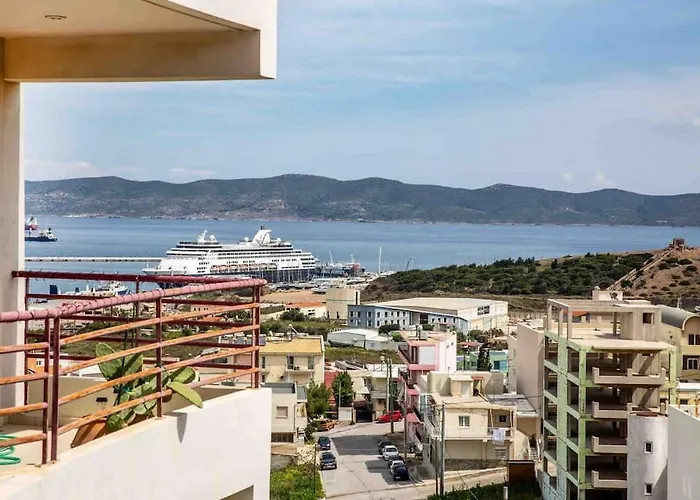 Lavrio Seaview 2Bdr Apt 4 Min Dive From The Sea